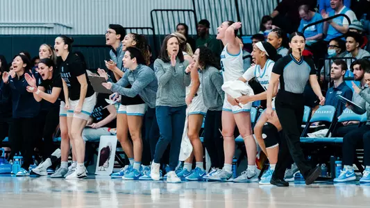 Megan Griffith clapping team celebration 2024-25