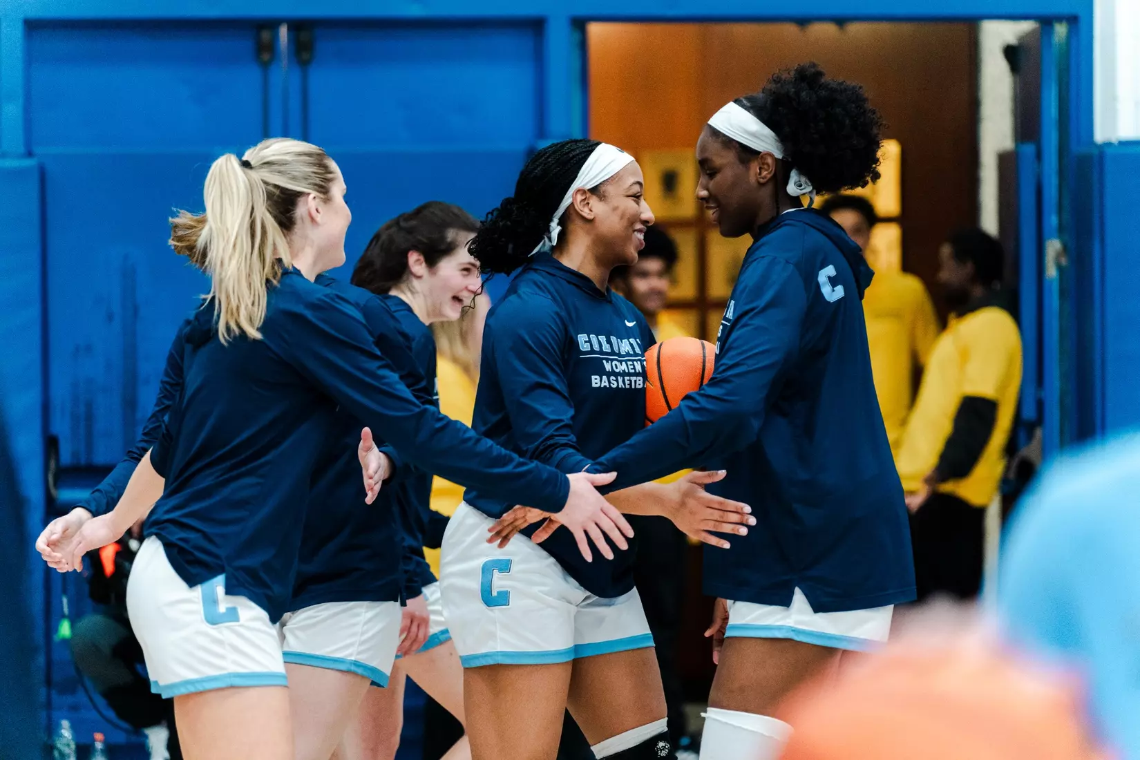 Images from Columbia women's basketball's game against Harvard on February 16, 2025.