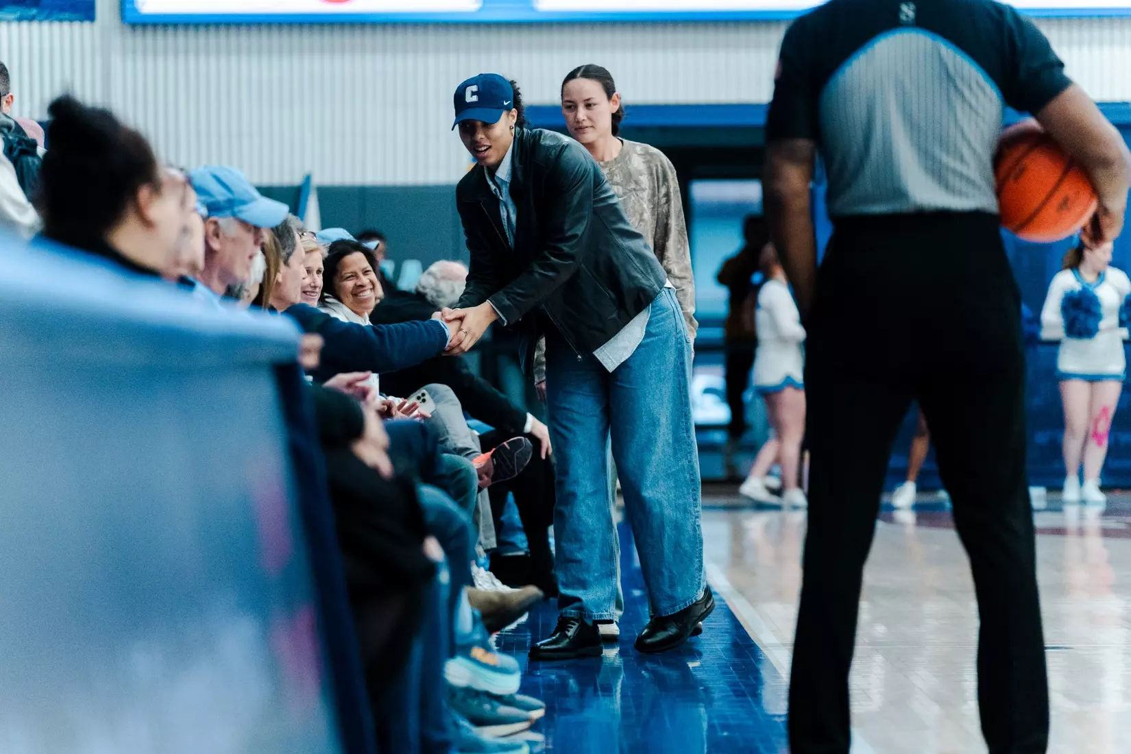 Images from Columbia women's basketball's game against Harvard on February 16, 2025.