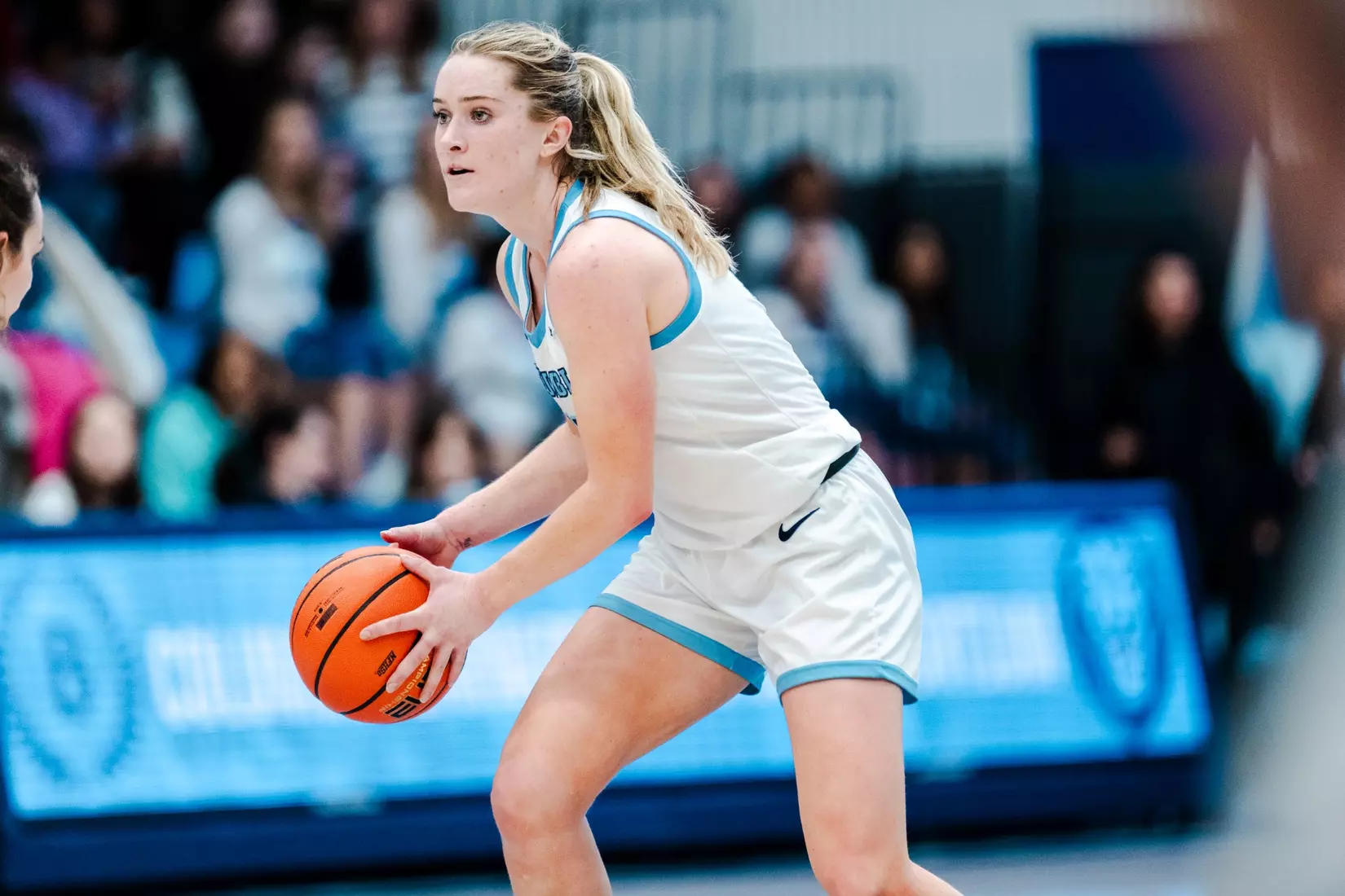 Images from Columbia women's basketball's game against Harvard on February 16, 2025.