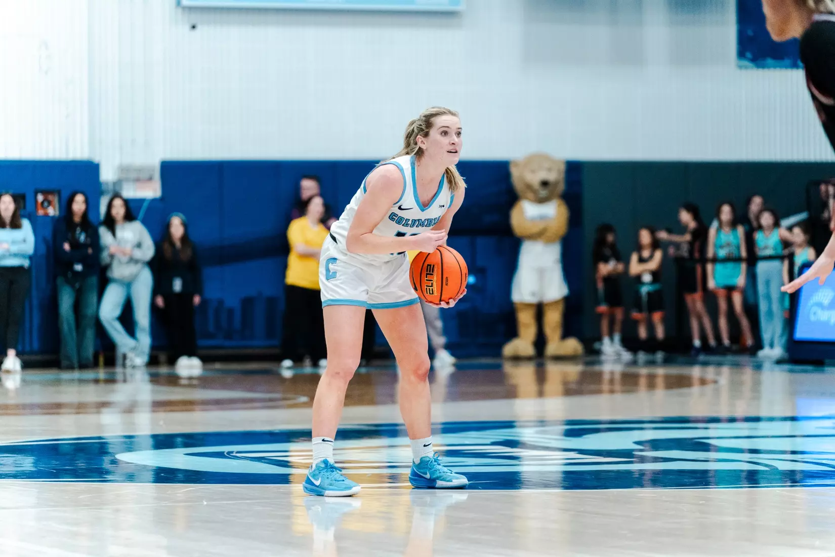 Images from Columbia women's basketball's game against Harvard on February 16, 2025.