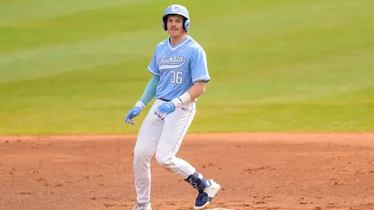 Columbia Lions baseball during a game agaist Kennesaw State at S. Walter Kelly Sr. Memorial Field in Marietta, Ga., on Sunday, Feb. 23, 2025. (photo by Rob Davis)
