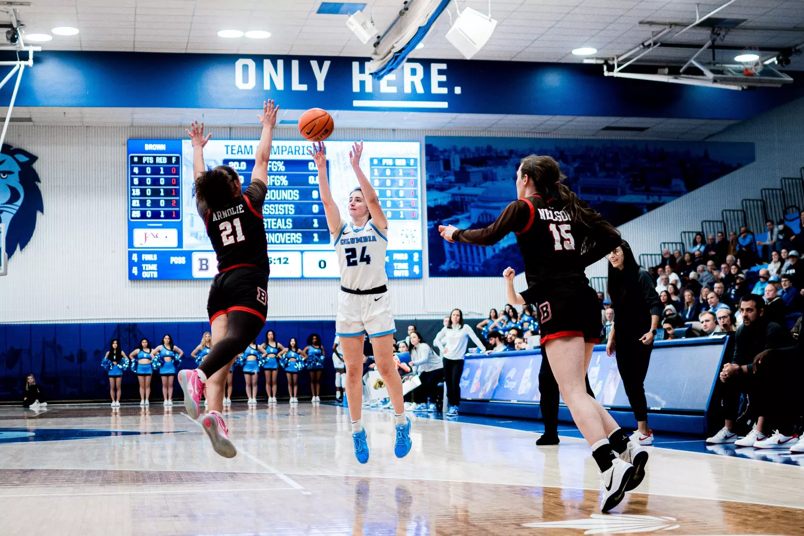 WBK: Columbia 70, Brown 44WBK: Columbia 70, Brown 44