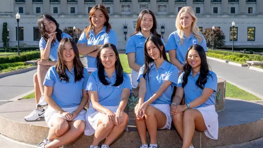 2024-25 Columbia Women's Golf team Photo