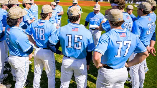 Columbia Lions baseball during a game agaist Kennesaw State at S. Walter Kelly Sr. Memorial Field in Marietta, Ga., on Sunday, Feb. 23, 2025. (photo by Rob Davis)