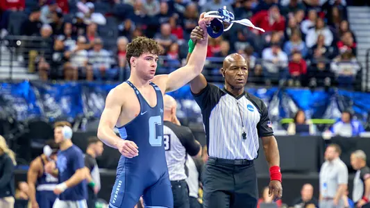 Nick Fine at NCAA Wrestling Championships