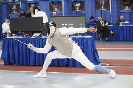 Columbia fencing on day one of the 2025 NCAA Championships (March 20, 2025).