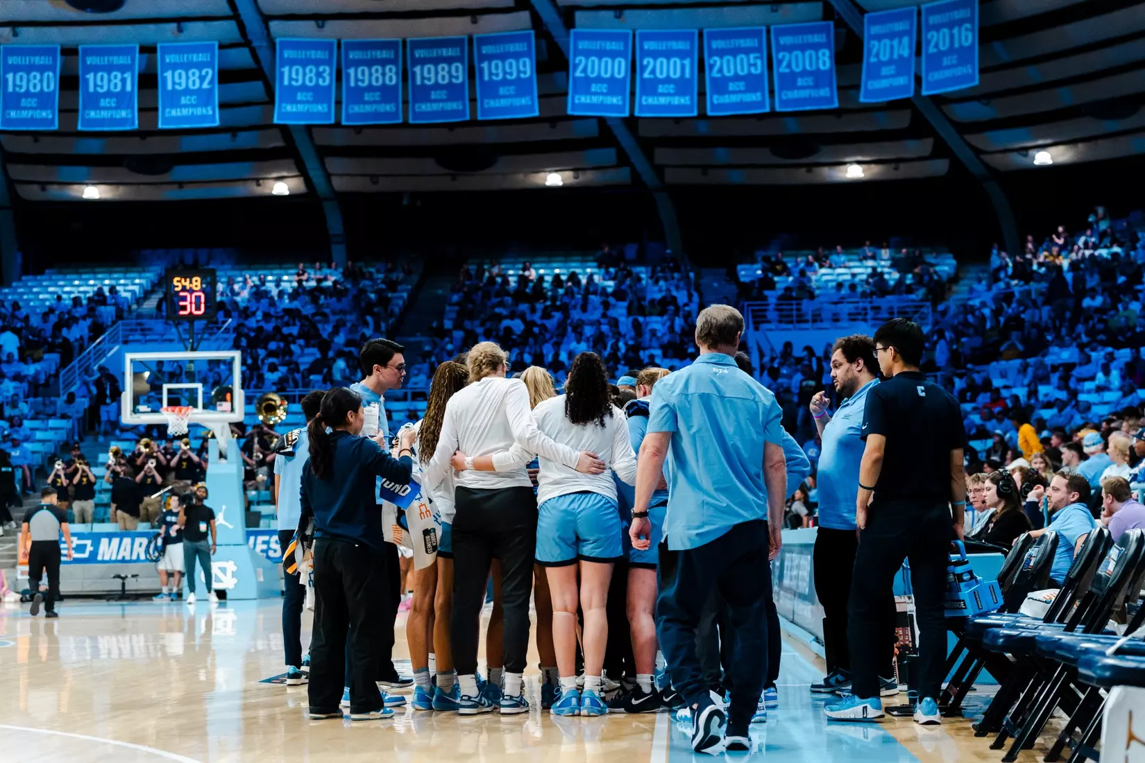Columbia fell to West Virginia, 78-59, in the 2025 NCAA First Round in Chapel Hill, North Carolina (March 22, 2025).