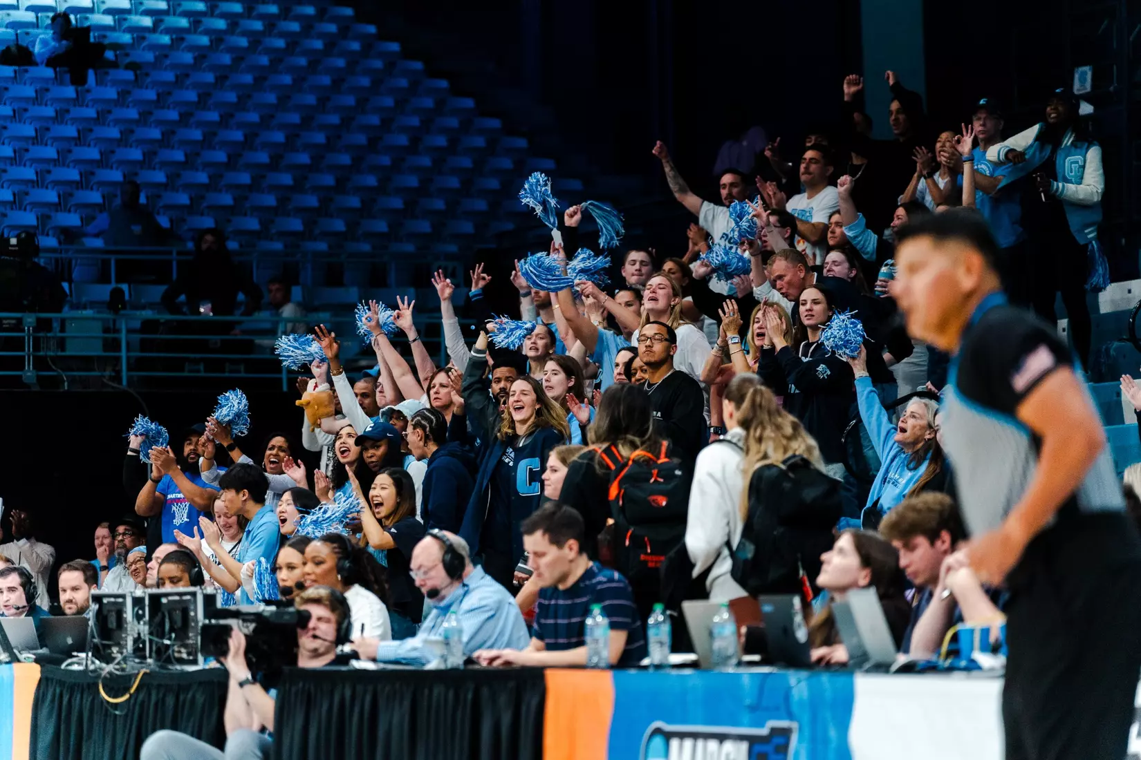 Columbia fell to West Virginia, 78-59, in the 2025 NCAA First Round in Chapel Hill, North Carolina (March 22, 2025).