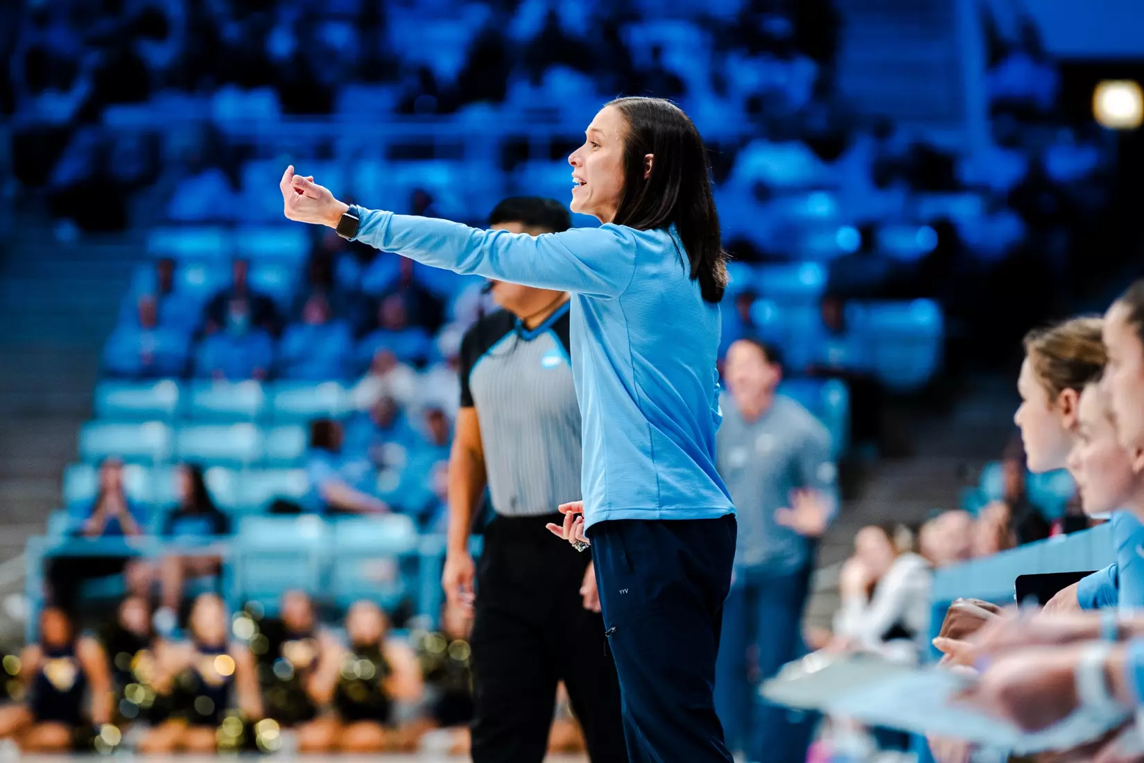 Columbia fell to West Virginia, 78-59, in the 2025 NCAA First Round in Chapel Hill, North Carolina (March 22, 2025).