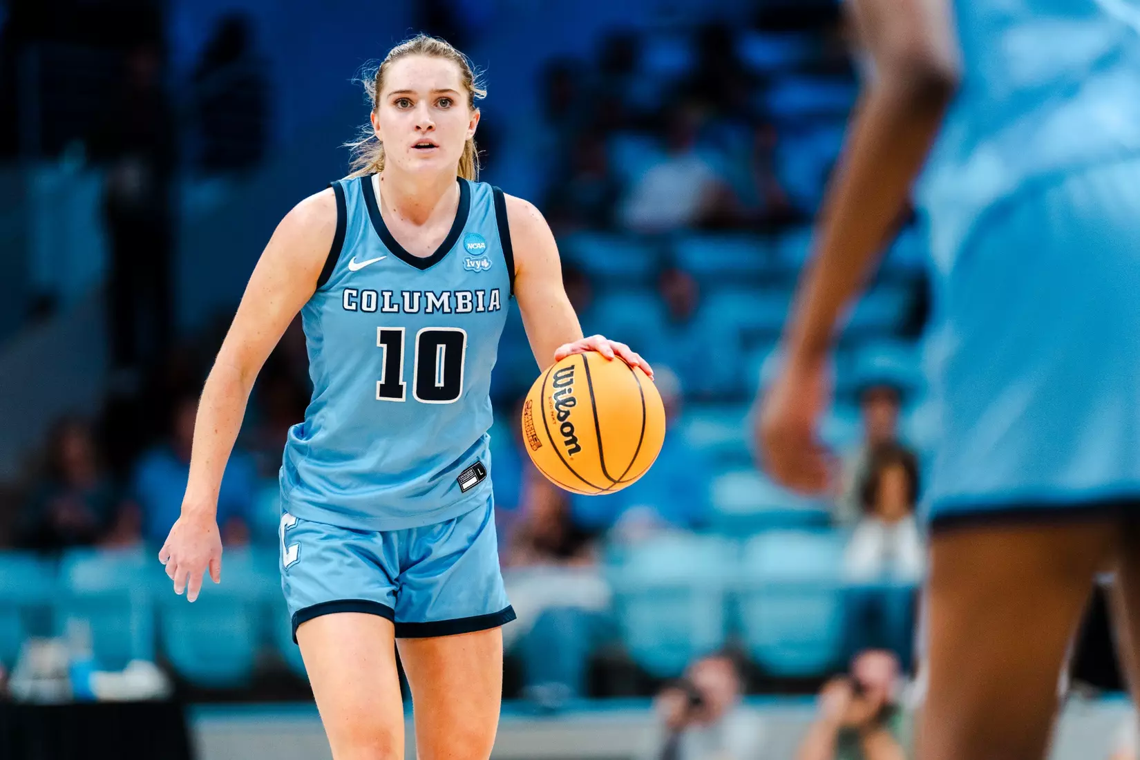 Columbia fell to West Virginia, 78-59, in the 2025 NCAA First Round in Chapel Hill, North Carolina (March 22, 2025).