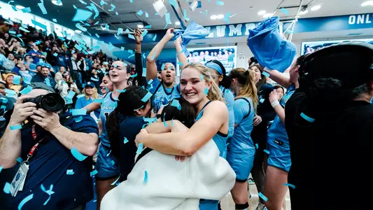 Kitty Henderson Confetti 2025 Ivy League Regular Season Champions