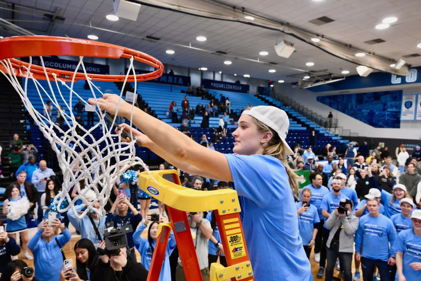Columbia women's basketball defeated Cornell, 91-58, to clinch the 2025 outright Ivy League Championship.