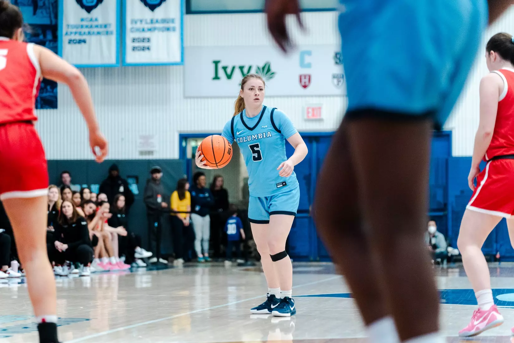Columbia women's basketball defeated Cornell, 91-58, to clinch the 2025 outright Ivy League Championship.
