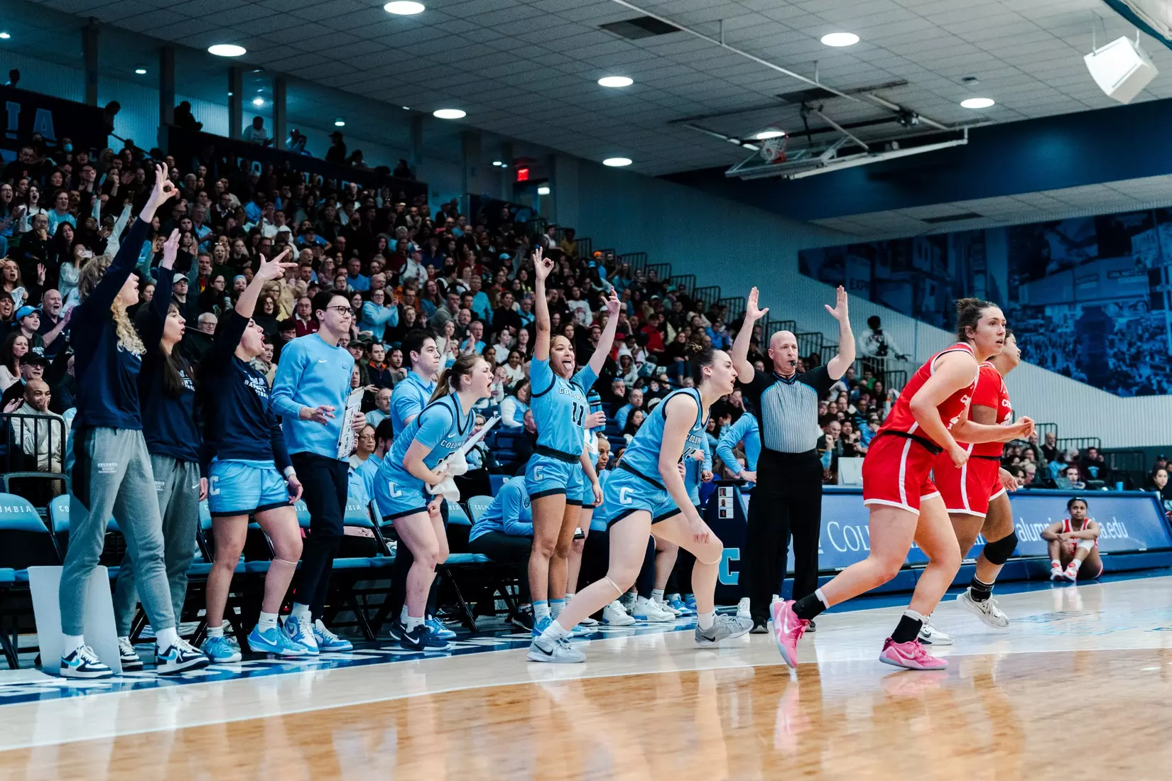 Columbia women's basketball defeated Cornell, 91-58, to clinch the 2025 outright Ivy League Championship.