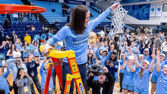 Megan Griffith 2025 Ivy League Championship Net Cutting