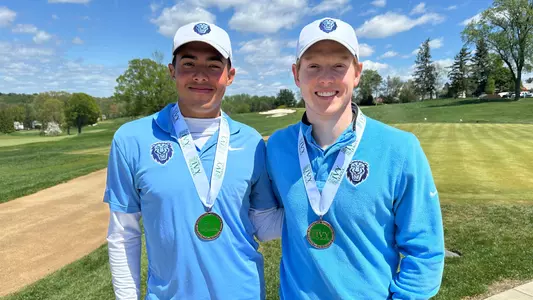 Grant Lester and Wyatt McGovern 2025 Ivy League Championship Awards