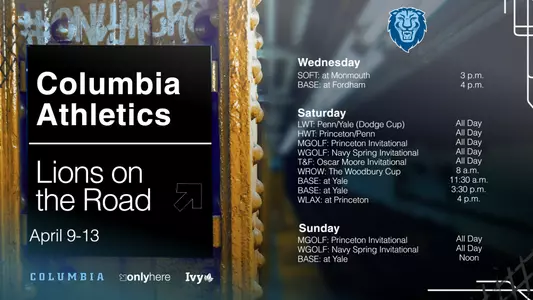 Lions on the Road: 4-9-25