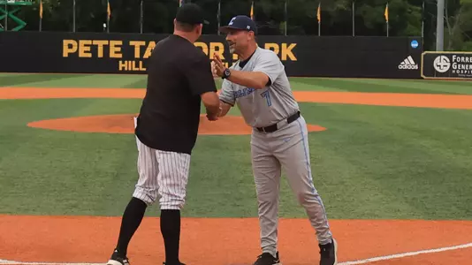 Columbia defeated Southern MIss, 11-4, in the opening round of the 2025 Hattiesburg Regional (May 30, 2025).