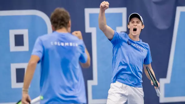 Nick Kotzen and Andrew Ena in doubles play