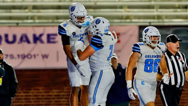 Bryce Coleman celebrates