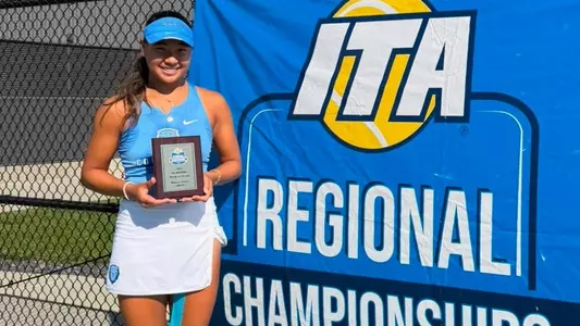 Kenzie Nguyen at ITA Regional Championships