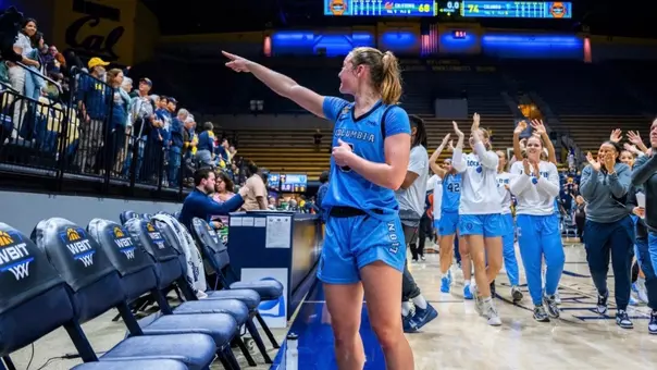 Mia Broom Cal Postgame Crowd