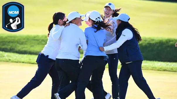 Columbia NCAA Womens Golf Celebration 2026 Ivy Headline