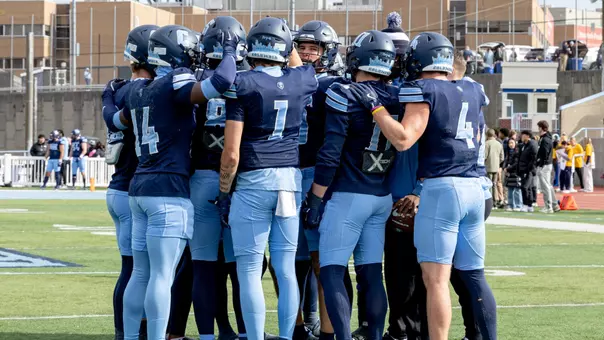 Football Huddle NFF Hampshire Honor Society
