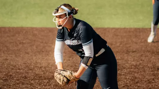 Lily McCord pitching