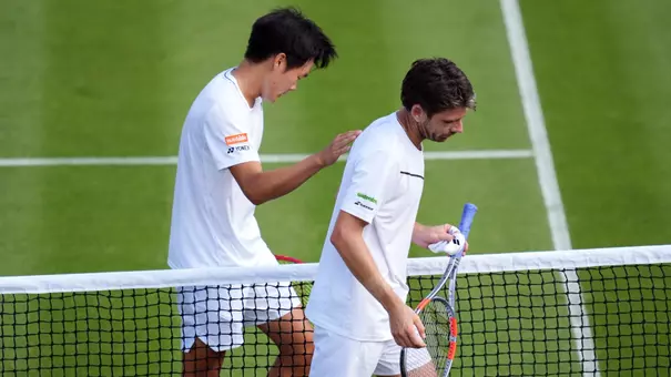 Michael Zheng at Wimbledon