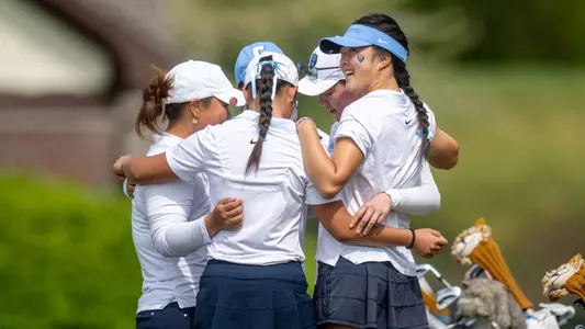 WGolf Action Photo Ivy Championship Huddle 2026