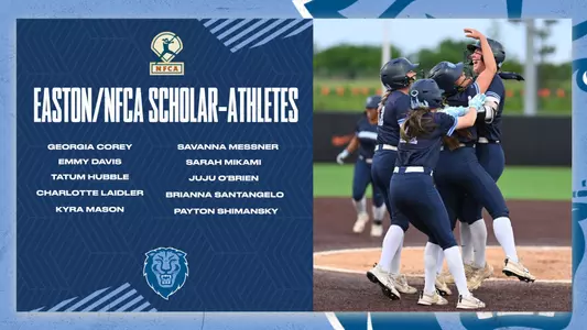 2026 NFCA Scholar Athletes graphic