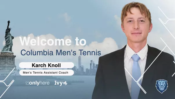 Men's Tennis assistant coach Karch Knoll