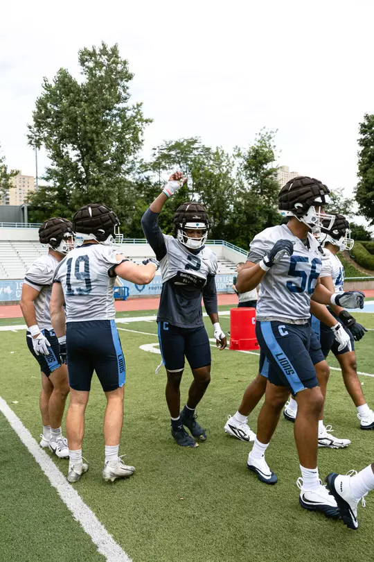 Columbia football began its 2026 training camp on Saturday, August 22, 2026 at Robert K. Kraft Field at Wien Stadium