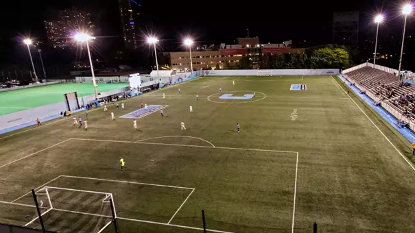 Commisso Soccer Stadium High Night