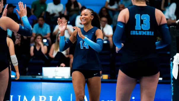 Avery Jones celebrates