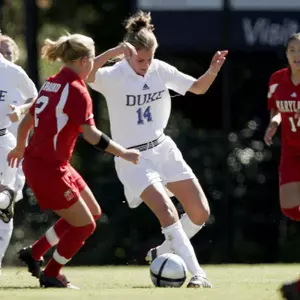 McDonald?s First Half Goal Lifts No. 6 Duke Over Maryland, 1-0