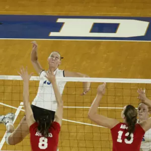 Duke?s Carrie DeMange Named ACC Volleyball Player of the Week For Second Consecutive Week