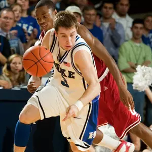 Paulus And Scheyer Combine For 22 Second-Half Points In 61-52 Win Over Georgetown