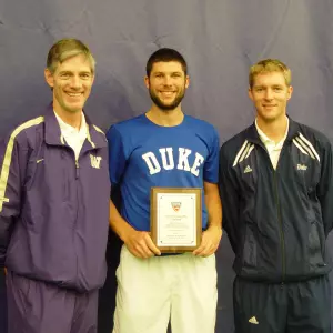 Jonathan Stokke Receives Sportsmanship Award at National Indoors