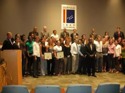 Durham City Council Honors 2006-07 Championship Teams