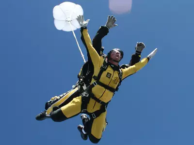 Featherston: Blue Devils Dive On The Drop Zone