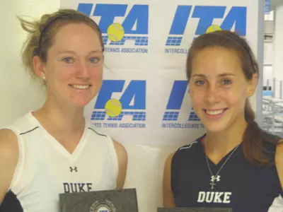 Tennis Duo Named Student-Athletes Of The Week
