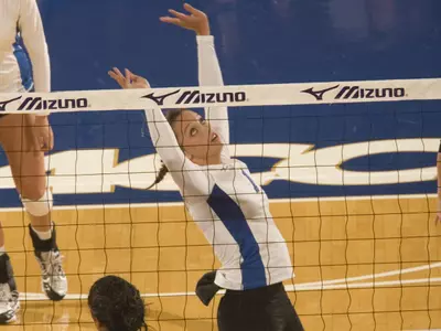 Hausfeld and DeMange Set Records In 3-0 Win Over Virginia Tech