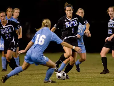 No. 8 Duke Falls, 3-0, To No. 2 North Carolina In Women?s Soccer