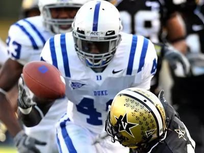 Blue Devils Lose Defensive Battle 14-3 At Virginia Tech