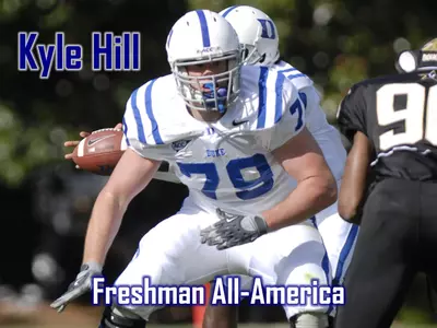 Kyle Hill Earns Second Team Freshman All-America Honors