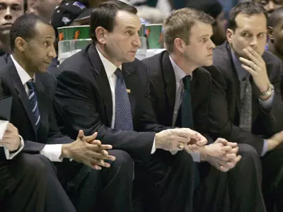 Coach K's Former Players Stay By Mentor's Side As Assistants