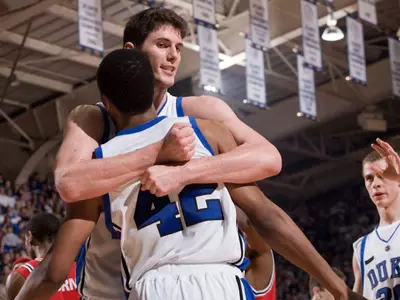 Zoubek Records Double-Double As No. 5 Duke Tops St. John's, 86-56